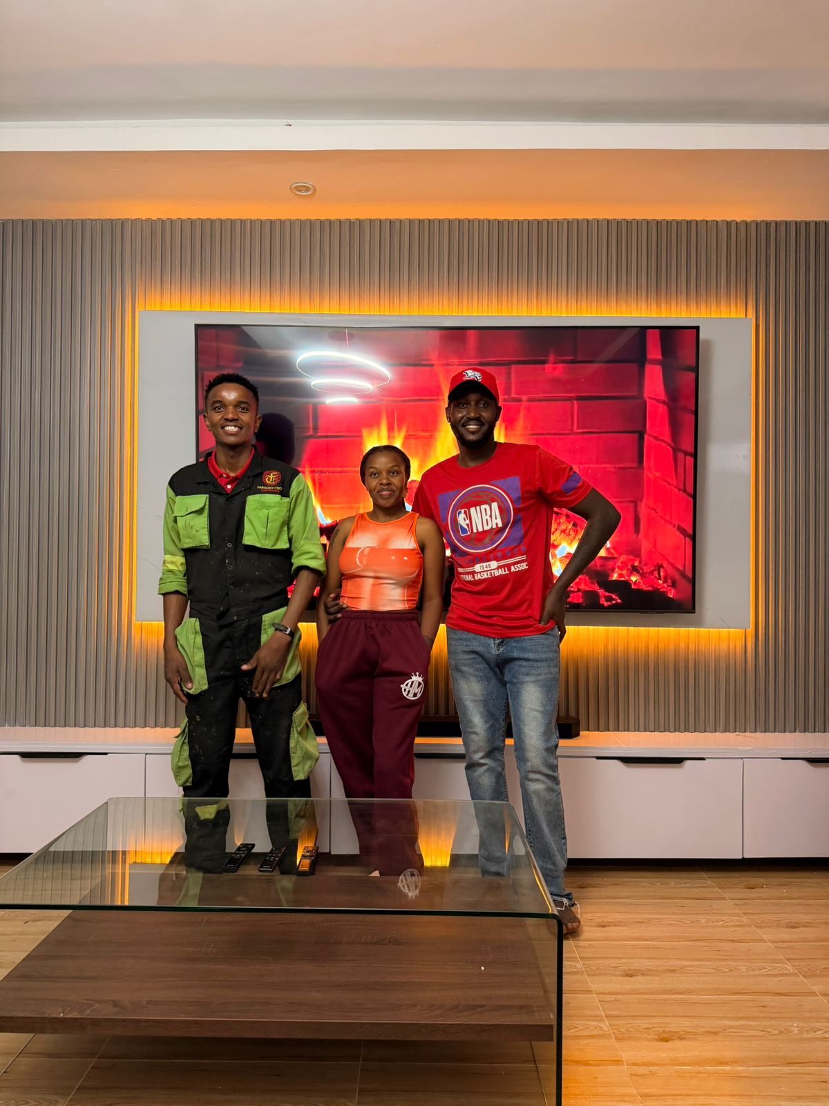 Celebrity living room transformation