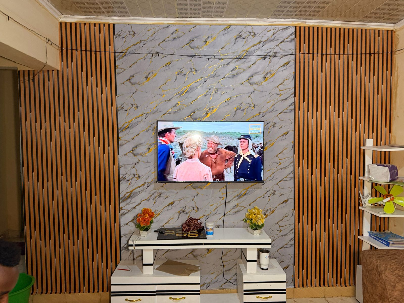 Modern living room renovation